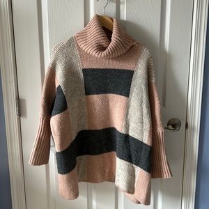 M made in Italy sweater with turtleneck